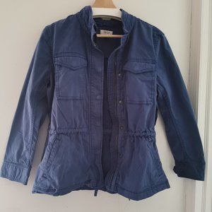 Style & Co. Blue zip-up jacket